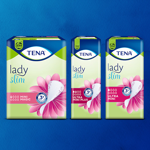 Zdjęcie 3 wkładek TENA Lady Slim Zdjęcie 3 wkładek TENA Lady Slim